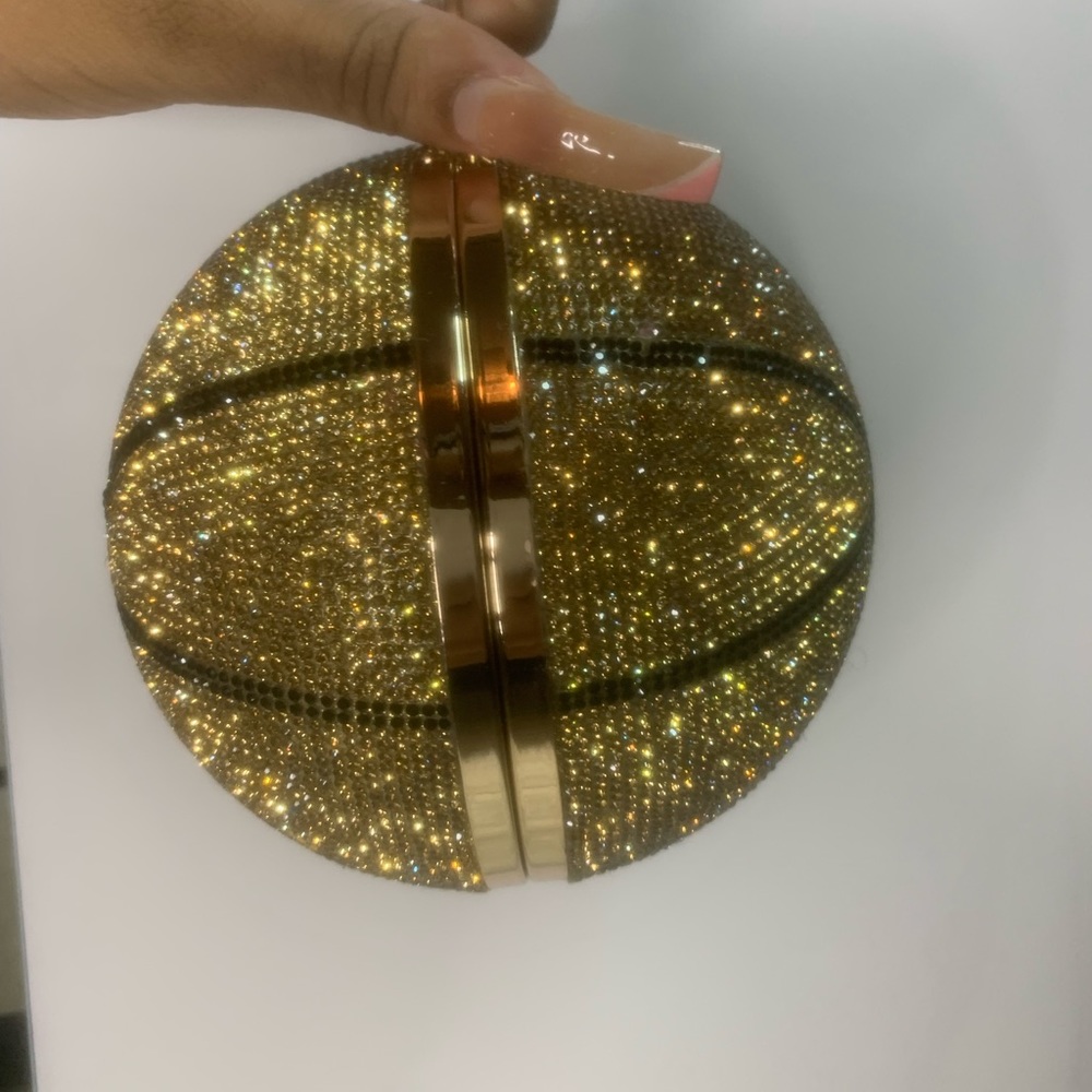 Basketball Clutch Purse Evening Bag - Picture 3 of 3